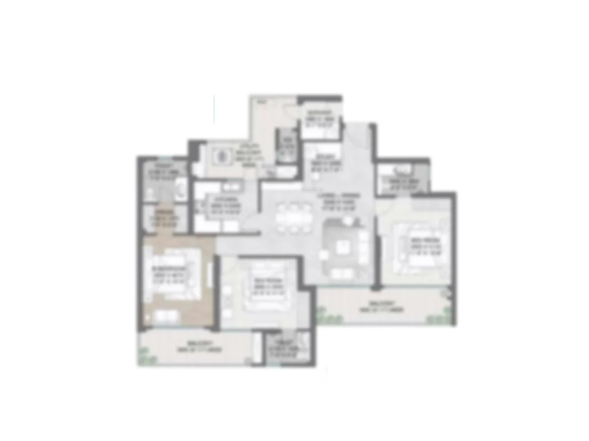 Titan Iconic Panckula Penthouse Floor Plan